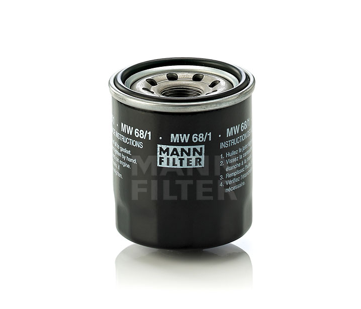 MANN-FILTER MW 68/1: Ölfilter mit einem Rücklaufsperrventil