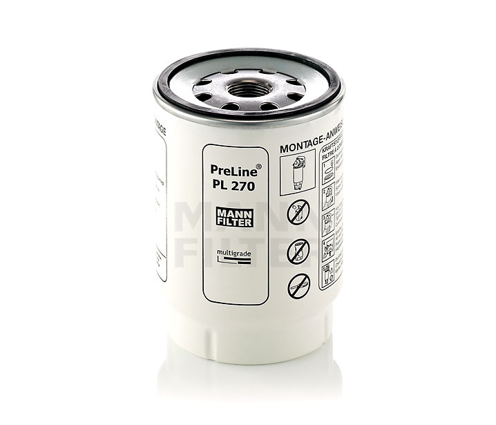 MANN-FILTER PL 270 x: Kraftstofffilter mit Dichtung