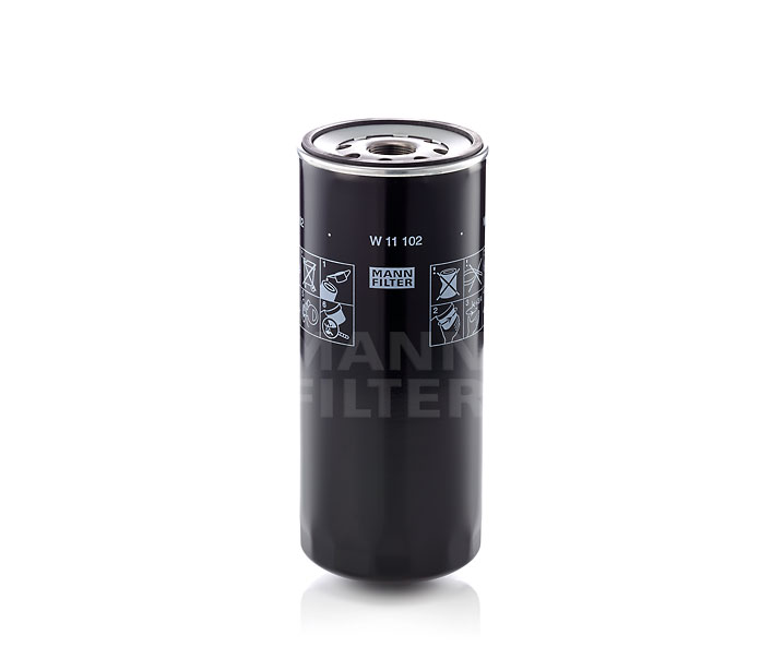 MANN-FILTER W 11 102: Eļļas filtrs ar atgriezējvārstu