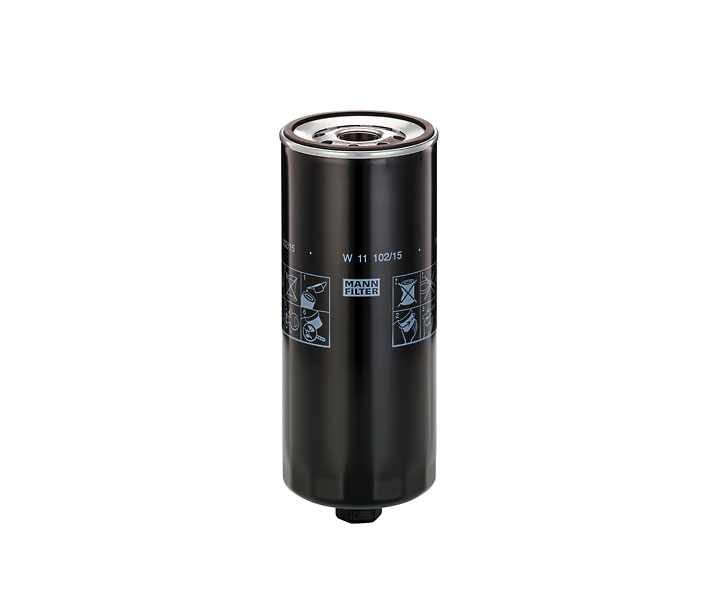 MANN-FILTER W 11 102/15: Eļļas filtrs ar atgriezējvārstu