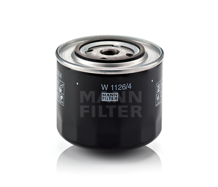 MANN-FILTER W 1126: Oliefilter Met een terugloopbeveiligingskleppen