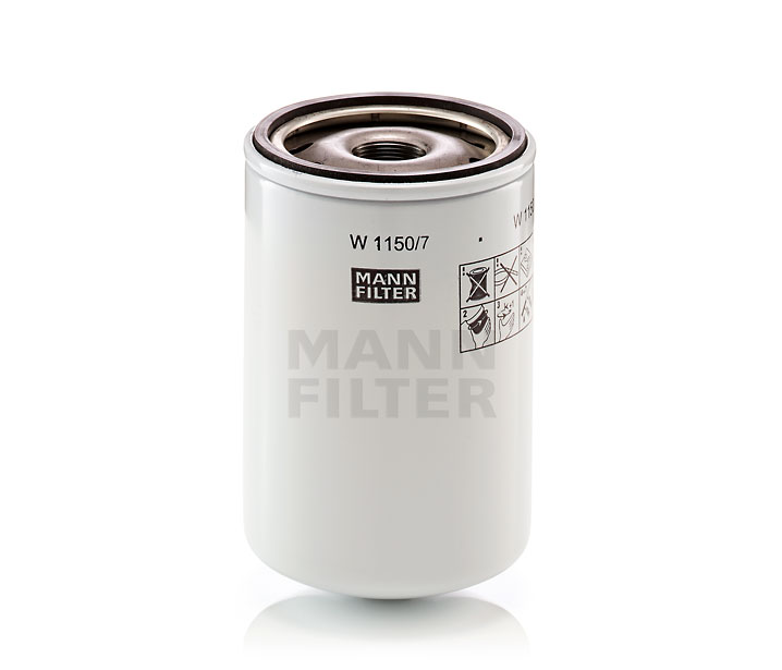 MANN-FILTER W 1150/7: Eļļas filtrs