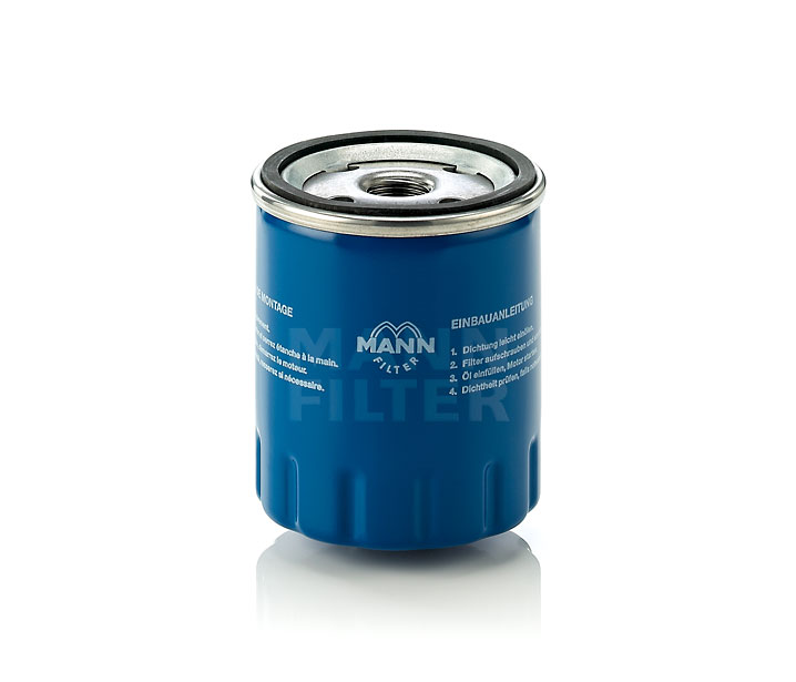 MANN-FILTER W 712/15: Oliefilter Met een terugloopbeveiligingskleppen