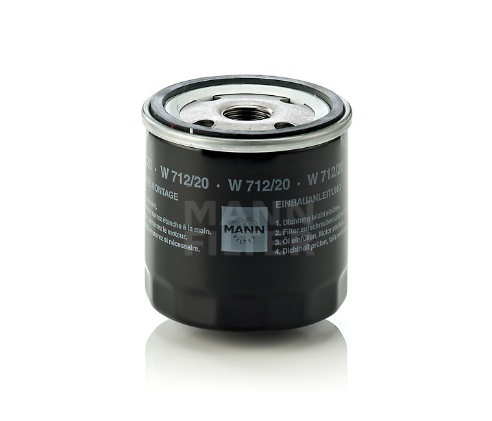 MANN-FILTER W 712/20: Filtru ulei