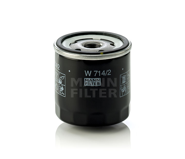 MANN-FILTER W 714/2 Oliefilter LANCIA A 112 Hatchback 40 HK Benzin hvad koster