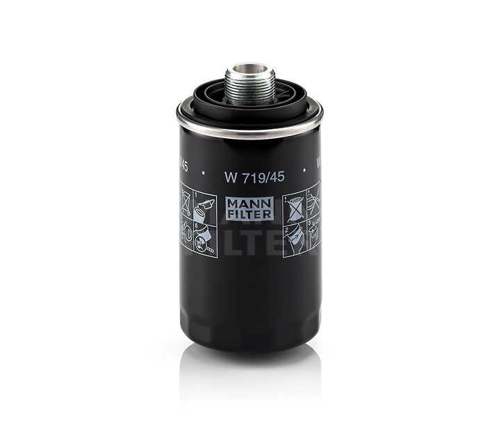 MANN-FILTER W 719/45 Filtru ulei VW SHARAN (7N1, 7N2) 160 CP benzina cat costa