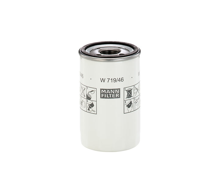 MANN-FILTER W 719/46: Eļļas filtrs ar atgriezējvārstu
