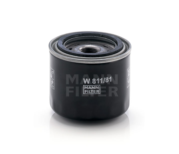 MANN-FILTER W 811/81 Ölfilter mit einem Rücklaufsperrventil
