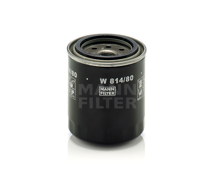 MANN-FILTER W 814/80 Ölfilter mit einem Rücklaufsperrventil