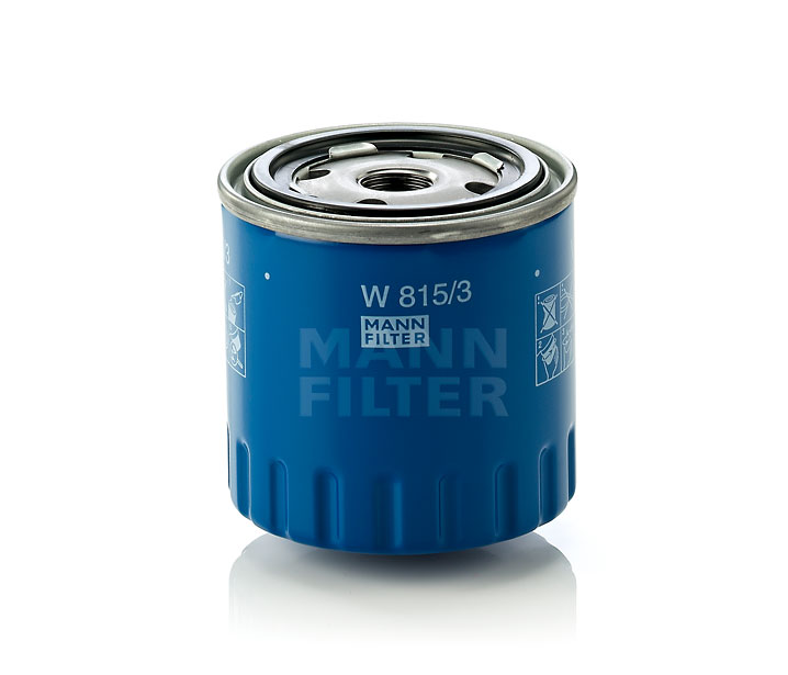 MANN-FILTER W 815/3 Ölfilter mit einem Rücklaufsperrventil