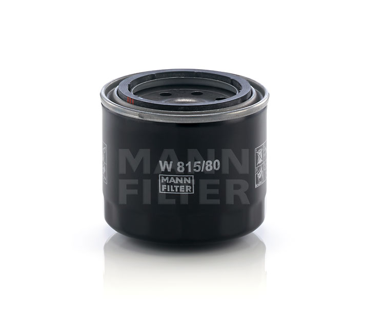 MANN-FILTER W 815/80: Filtro olio con una valvola blocco arretramento