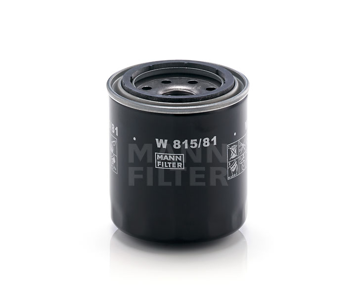 MANN-FILTER W 815/81 Ölfilter mit einem Rücklaufsperrventil