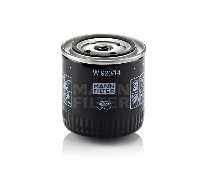 MANN-FILTER W 920/14 Ölfilter mit einem Rücklaufsperrventil