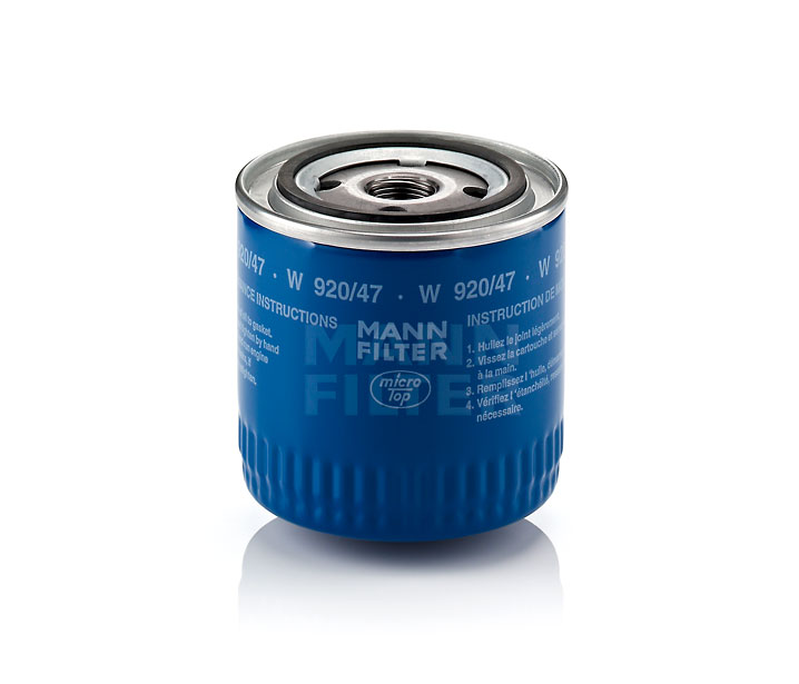 MANN-FILTER W 920/47 Ölfilter mit einem Rücklaufsperrventil
