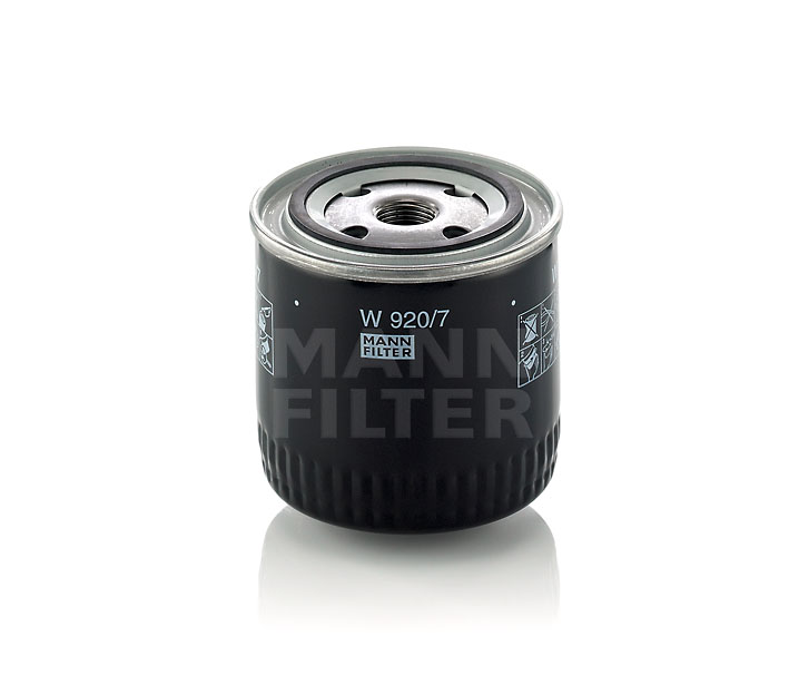 MANN-FILTER W 920/7 Ölfilter, Schaltgetriebe