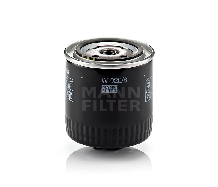 MANN-FILTER W 920/8: Olejový filter s jednym spätným ventilom