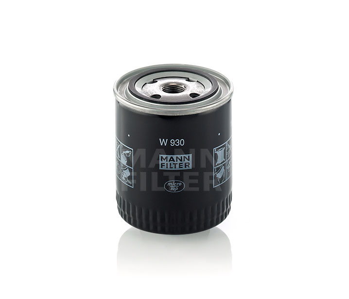 MANN-FILTER W 930 Ölfilter mit einem Rücklaufsperrventil
