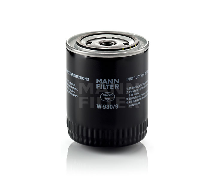 MANN-FILTER W 930/9 Ölfilter mit einem Rücklaufsperrventil