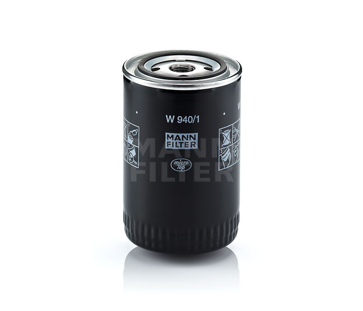 MANN-FILTER W 940/1: Eļļas filtrs ar atgriezējvārstu
