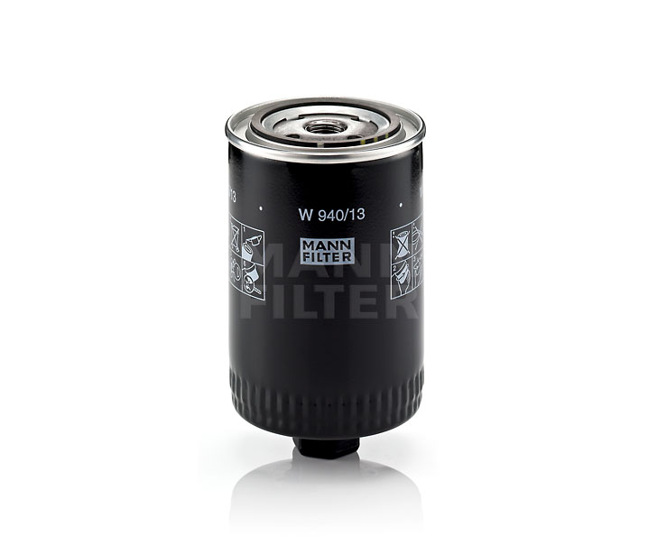 MANN-FILTER W 940/13: Filtro de aceite con válvula bloqueo de retorno