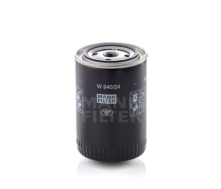MANN-FILTER W 940/24: Filtre à huile avec un clapet de non retour