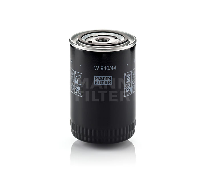 MANN-FILTER W 940/44: Oliefilter Met een terugloopbeveiligingskleppen