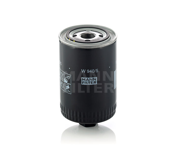 MANN-FILTER W 940/5: Eļļas filtrs ar atgriezējvārstu