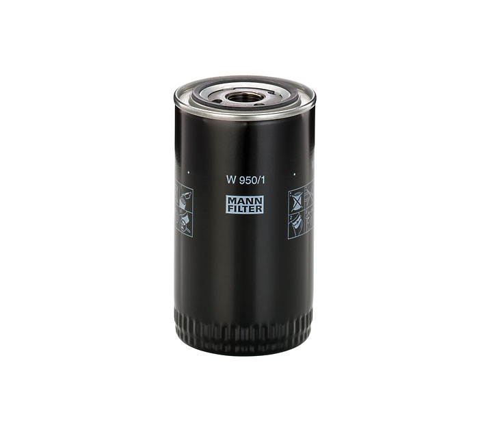 MANN-FILTER W 950/1: Oliefilter Met een terugloopbeveiligingskleppen