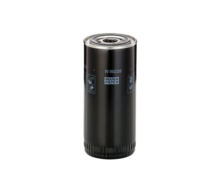 MANN-FILTER W 962/26: Filtro olio con una valvola blocco arretramento