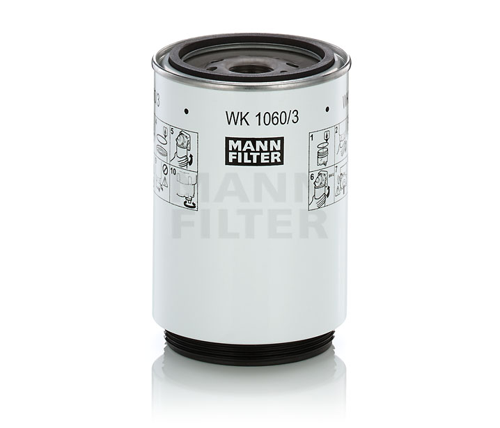 MANN-FILTER WK 1060/3 x: Filtru combustibil cu etansare