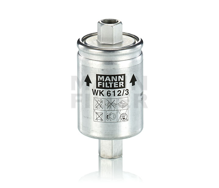 MANN-FILTER WK 612/3: Degvielas filtrs