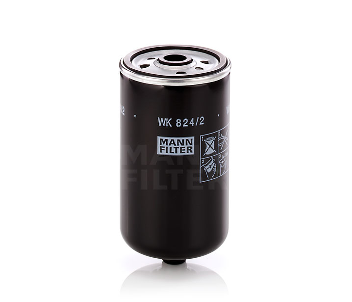 MANN-FILTER WK 824/2 Φίλτρο καυσίμου HYUNDAI H-1 / Starex MPV (A1) 145 PS Πετρέλαιο κόστος