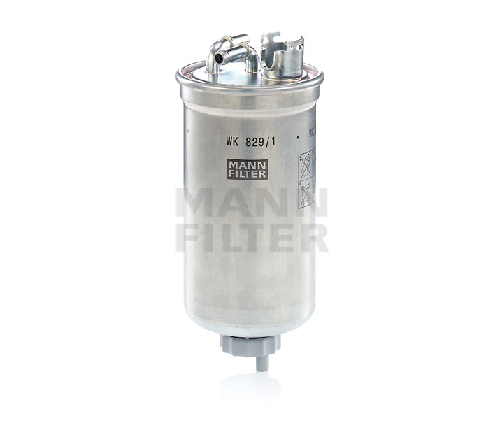 MANN-FILTER WK 829/1 x: Kraftstofffilter mit Dichtung