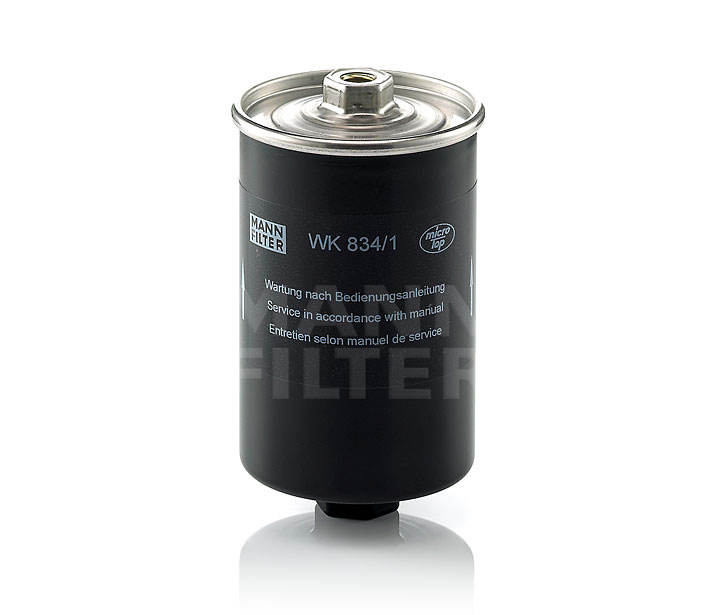 MANN-FILTER WK 834/1 Filtr paliwa AUDI 100 Sedan (4A2, C4) 139 KM benzyna koszt