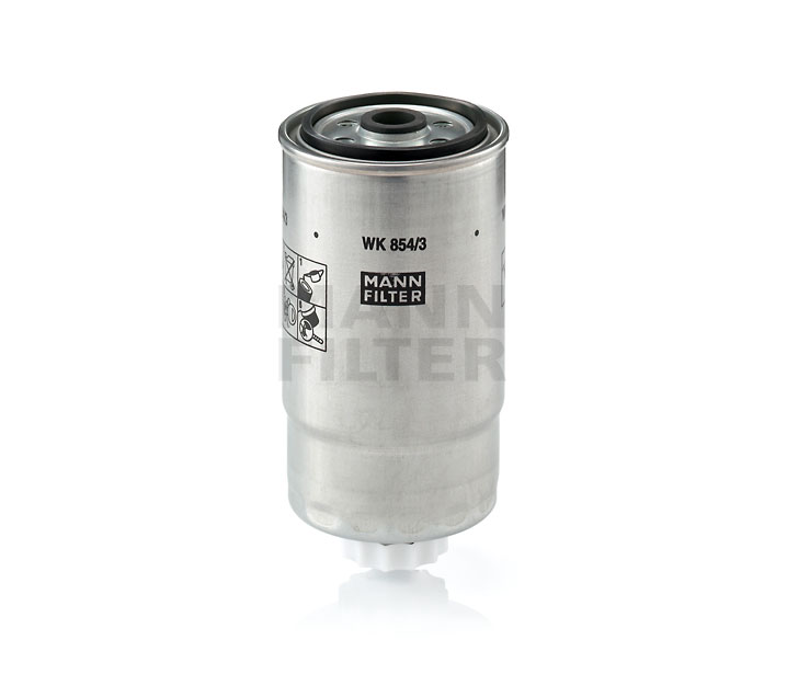 MANN-FILTER WK 854/3: Kuro filtras