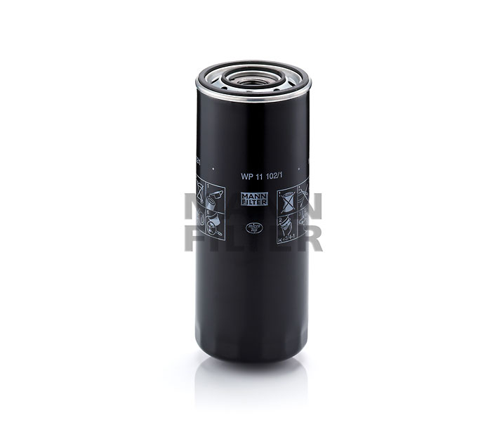 MANN-FILTER WP 11 102/1-2: Filtru ulei cu ventil blocare retur