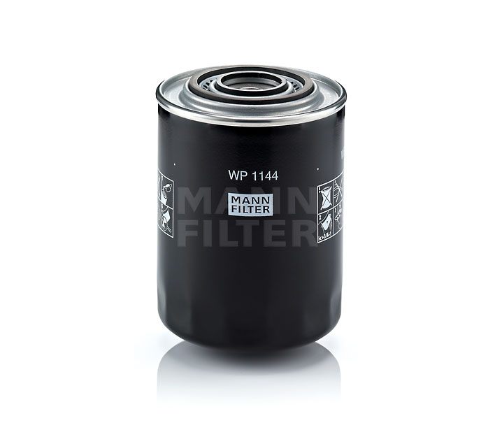 MANN-FILTER WP 1144: Olajszűrő egy visszafolyó záró szeleppel
