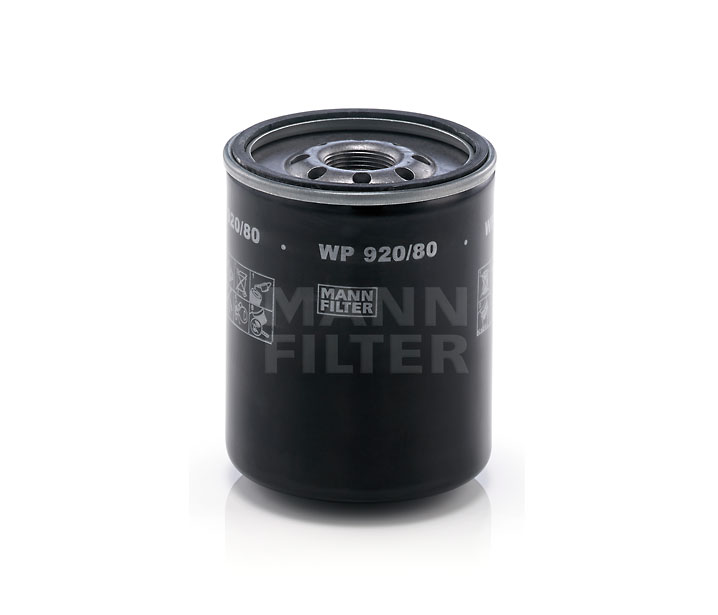 MANN-FILTER WP 920/80: Eļļas filtrs ar atgriezējvārstu