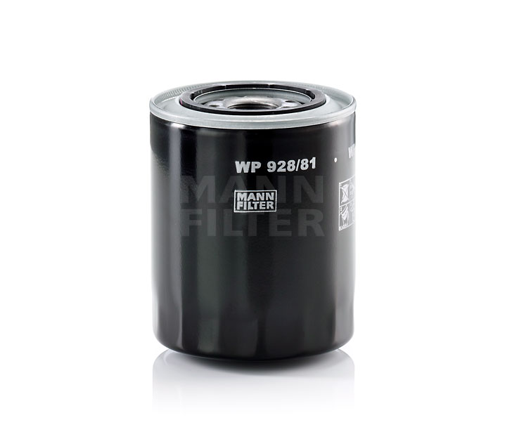 MANN-FILTER WP 928/81 Ölfilter mit einem Rücklaufsperrventil