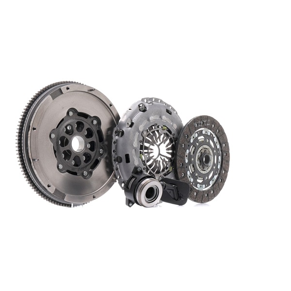 LuK 600 0047 00: Kit de embraiagem com desembraiagem central, sem casquilho-guia, com volante do motor, com jogo de parafusos, Ferramenta especial necessária para a montagem, Volante do motor de duas massas com disco de encosto BR 0241