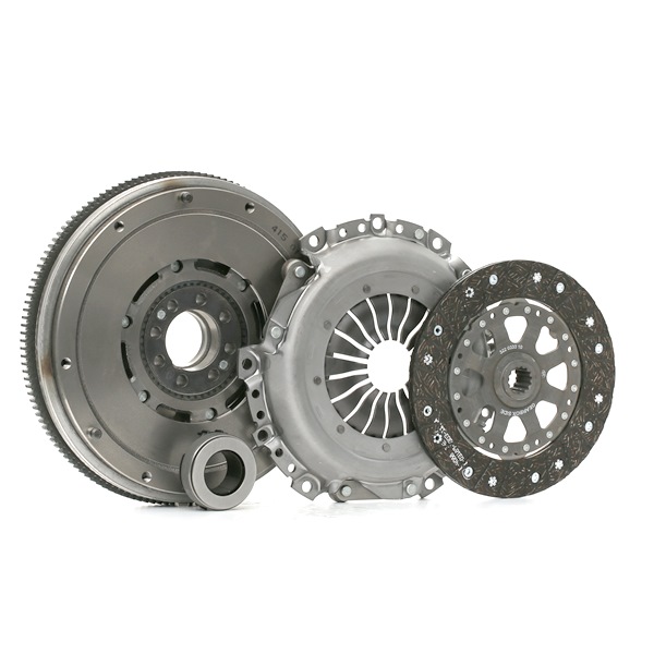 LuK 600 0069 00: Kit ambreiaj fara bucsa de ghidaj, cu rulment presiune, cu volanta, cu set suruburi, Volant cu masa dubla fara disc de frecare BR 0241