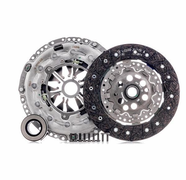 LuK 623 3094 00: Kit ambreiaj cu rulment presiune, cu set suruburi, Pt. montaj necesita scula speciala, Verificati volanta cu masa dubla si daca e cazul inlocuiti-o