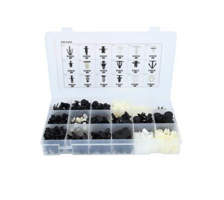 KS TOOLS 420.0350: Set clipuri sustinere, caroserie