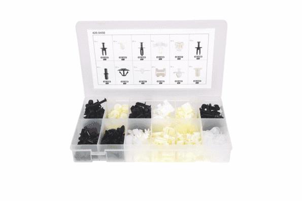 KS TOOLS 420.0450: Set clipuri sustinere, caroserie