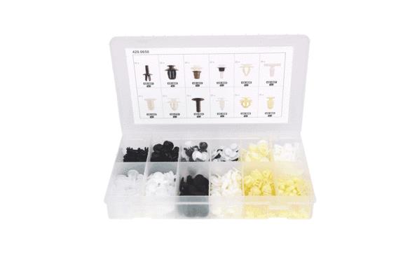 KS TOOLS 420.0650: Set clipuri sustinere, caroserie