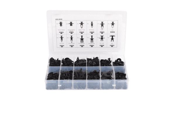 KS TOOLS 420.0930: Set clipuri sustinere, caroserie
