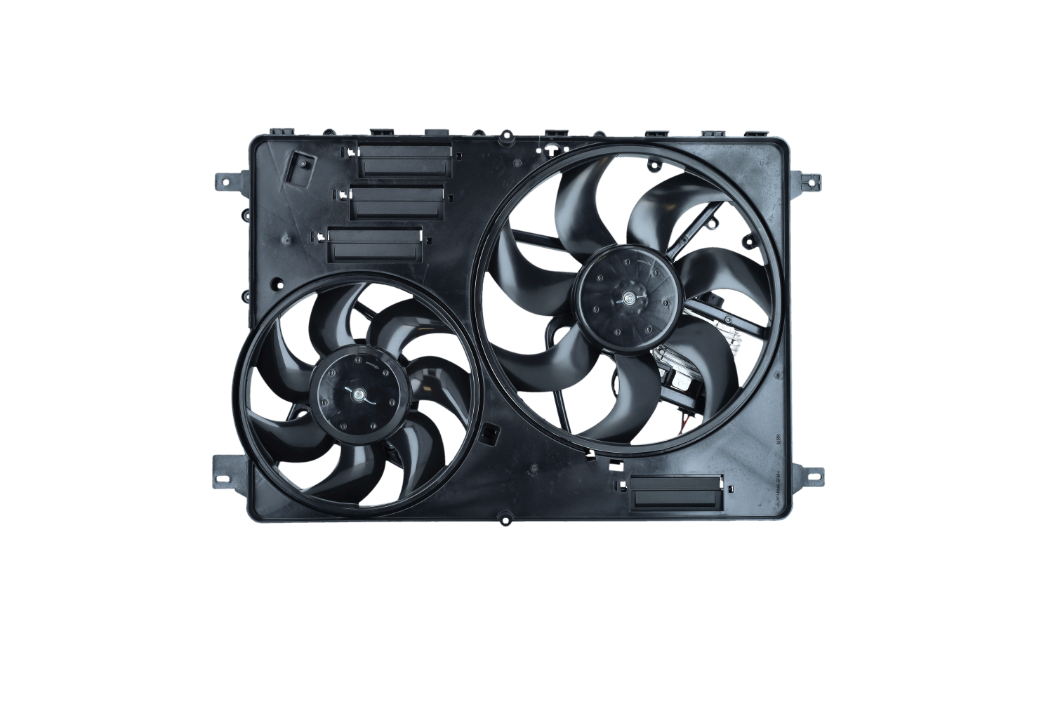 NRF 47754: Radiaatori ventilaator 388mm, koos juhtseadmega, koos jahutusventilaatoriraamiga(Zarge)