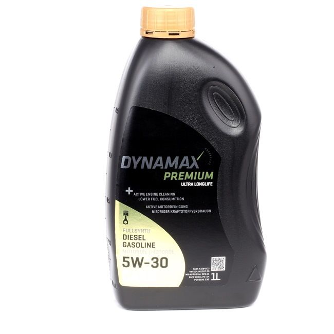 DYNAMAX 500090: Mootoriõli 1l, 5W-30 Premium, Ultra LongLife