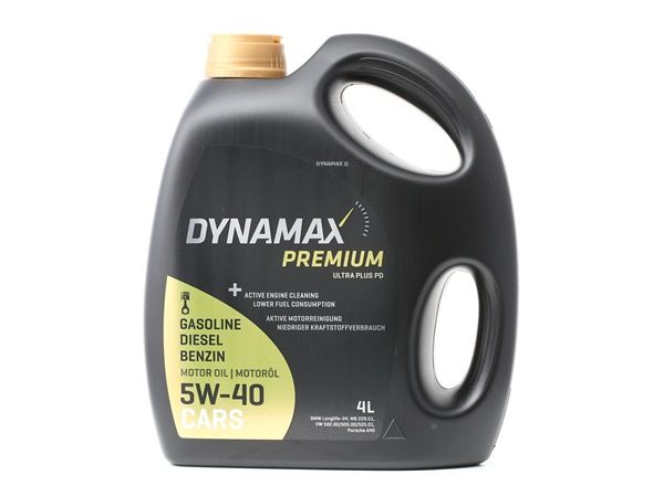 DYNAMAX 501260: Mootoriõli 4l, 5W-40 Premium, Ultra Plus PD