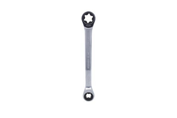KS TOOLS 503.4357: Cheie cu clichet inelara dubla